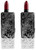 LC4776 | Victorian Pattern | Set of 2 Rectangular Vintage Lipstick Cases With Glass Mirror