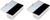 LC6080 LEP | Set of 2 Rectangular Vintage Lipstick Cases With Glass Mirror