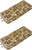 M1393 LEP - Leopard 3mm Soft Metallic Mesh Long Cigarette Case Purses