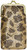 M1394 LEP - Leopard 3mm Soft Metallic Mesh Short Cigarette Case Purses