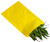 Made in USA 125Count Party Favor Yellow Paper Flat Merchandise Bags (6.25" X 9.25")
