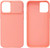 Pink Silicone Ridged Pattern Protective Case with Sliding Camera Cover for iPhone 12 & 12 Pro + Tempered Glass Screen Protector