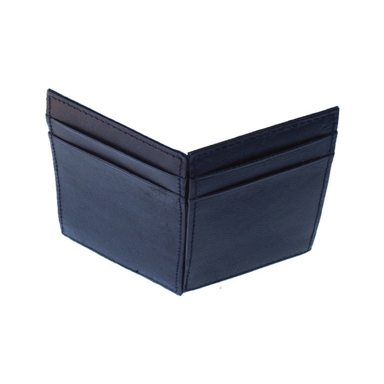 Plain Black Cards Wallet for Men