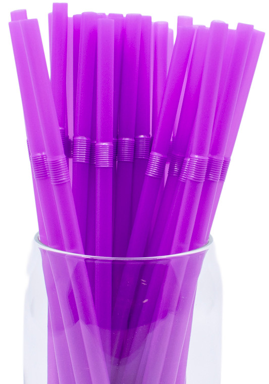 S6699  | Flexible Unwrapped Plastic Drinking Straws | Made in USA