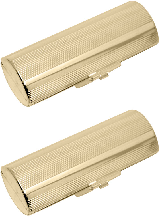 Set of 2 Capsule Shaped Lipstick Cases