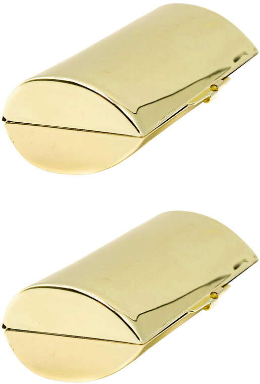 LC4779 | Set of 2 Capsule Shaped Lipstick Cases With Glass Mirror