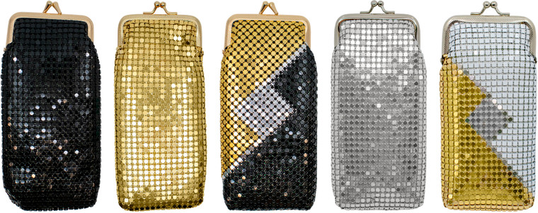 M333 | 4mm Metallic Mesh 100mm or 120mm Cigarette Purse