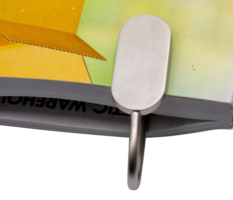 Satin Oblong | Set of 3 Tassel-Free Spine Metal Bookmarks