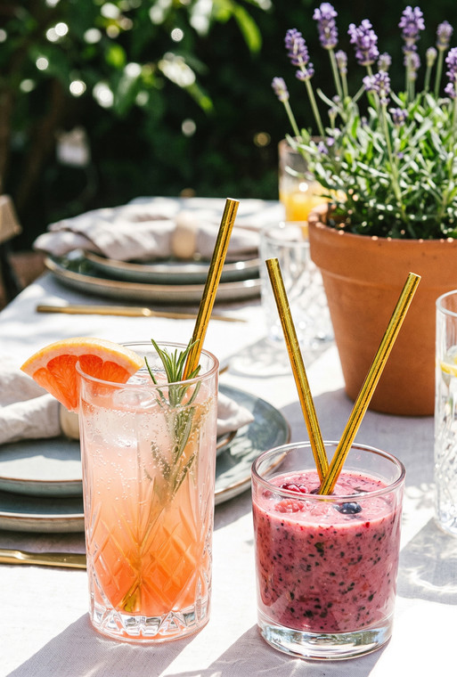Foil | Biodegradable 4-Ply Paper Drinking Straws