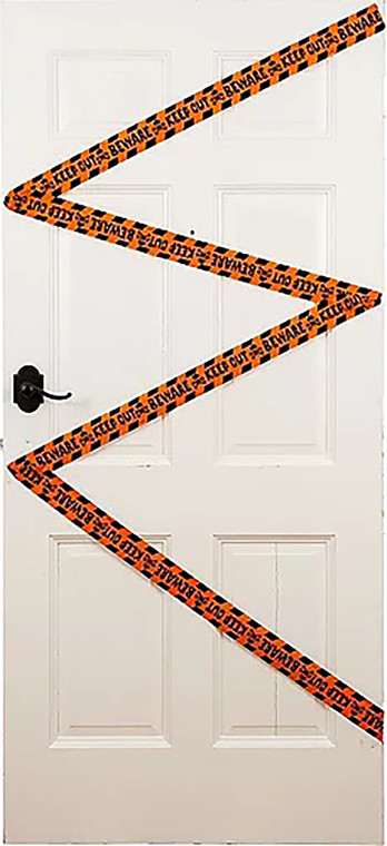 S7714 TAPE | Decorative 100 ft Halloween Keep Out Tape