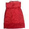 *New* Coral A Pea in the Pod Maternity Lace Maternity Strapless Cocktail Dress (Size Large)