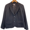 *New* Black A Pea in the Pod Maternity Career Maternity Blazer with Leather Trim