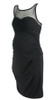 *New* Black A Pea in the Pod Maternity Special Occasion Ruched Maternity Dress (Size Medium)