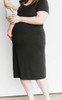 Black STORQ On Repeat T-Shirt Maternity Dress (Like New- Size 3 ) 