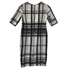 Taylor for A Pea in the Pod Maternity Collection Placed Print Plaid Elbow Sleeve | Like New - Size X-Small