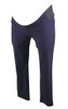 Navy Purple Margaret M Maternity Edition Slimming Ankle Pants (Like New- Singe Medium)