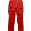 Orange Isabella Oliver Sateen Cargo Maternity Pants  (Like New - Size 4)