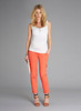 Orange Isabella Oliver Sateen Cargo Maternity Pants  (Like New - Size 4)