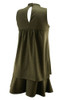 *New* Heather Charcoal Maternal America Layered Maternity Dress (Size X-Small)