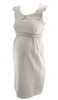 White Eden Maternity Dress by Madeleine Maternity (Size Large - Like New)