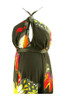 *New* Black with Colorful Butterfly Print Long Flowing Maxi Dress by Nicole Michelle (Size Small)