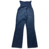 Indigo Blue Denim Blue Maternity Boot Cut Maternity Denim Jeans (Gently Used - Size Small Petite) 