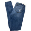 Sold Design Lab for A Pea in the Pod Collection Maternity Light Blue Distressed Skinny Maternity Jeans (Like New - Size Small)