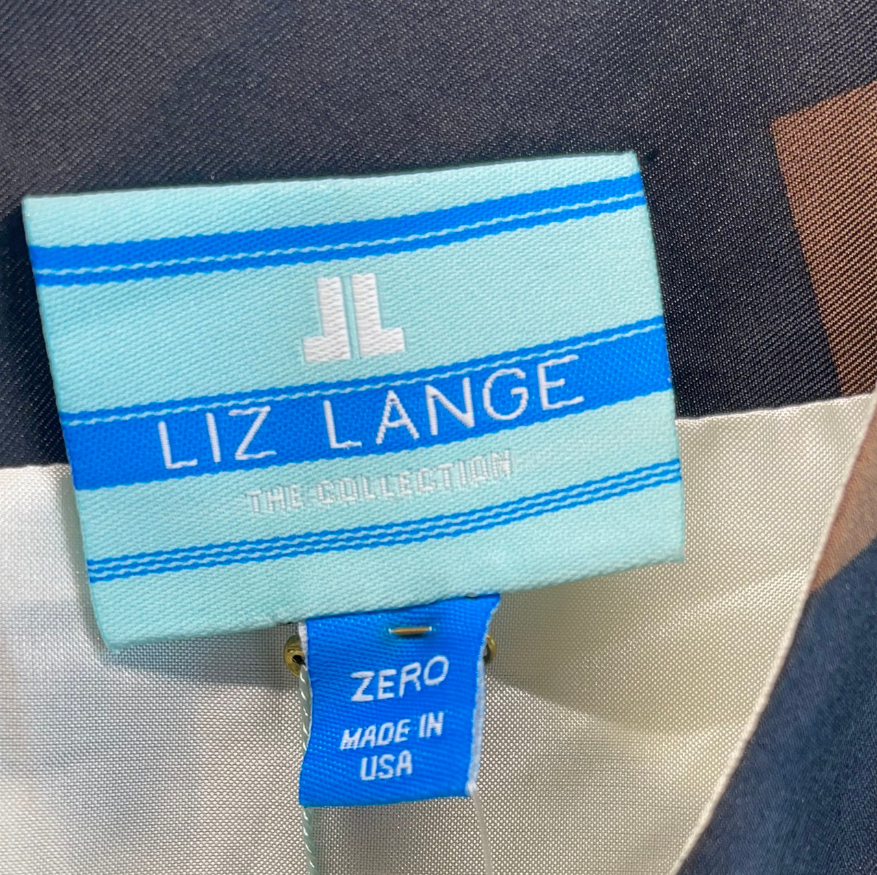 Robe De Grossesse Liz Lange Taille XS - Couleur Orange Rouge Et Blanc - Très Bon état
