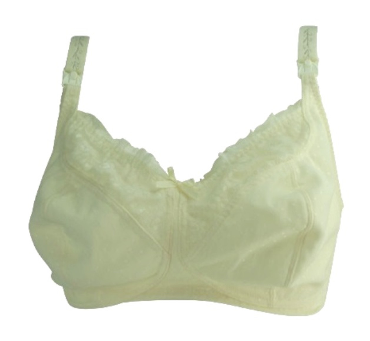 Cream Bravado Designs Maternity Lace Maternity & Nursing Bra (Like New -  Size 38(DDD)F/G) - Motherhood Closet - Maternity Consignment