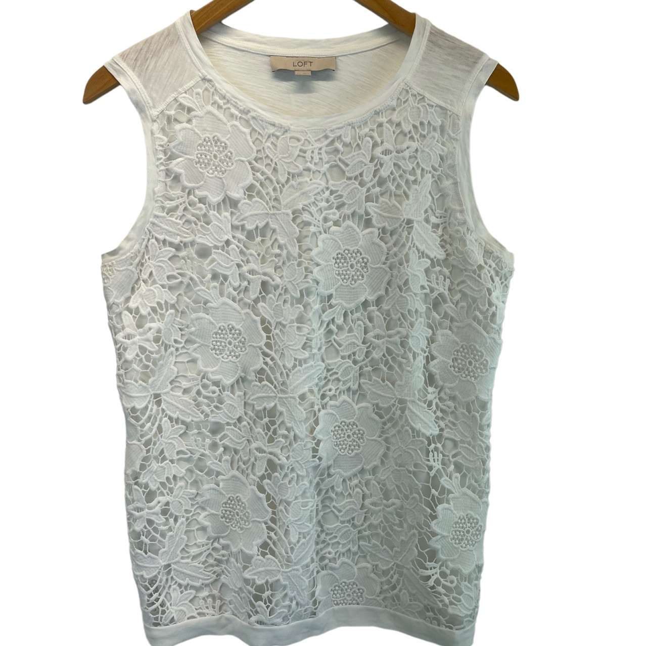 Loft Lace Top Floral Shirt By Loft Fully Lined Y2K Ann Taylor Loft