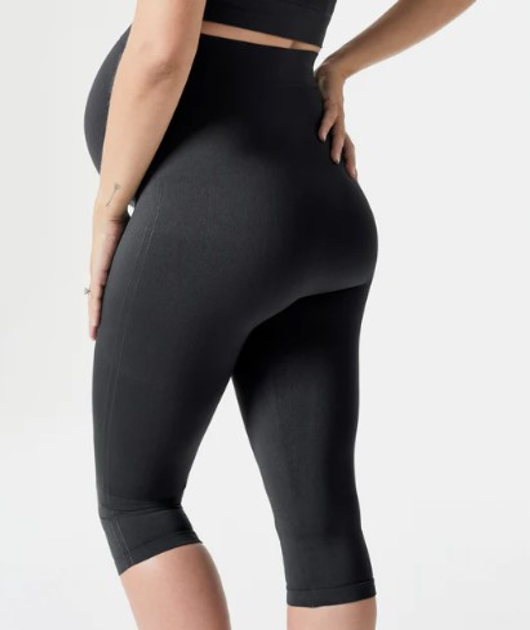 Pre-Loved Blanqi Maternity Belly Support Crop Leggings
