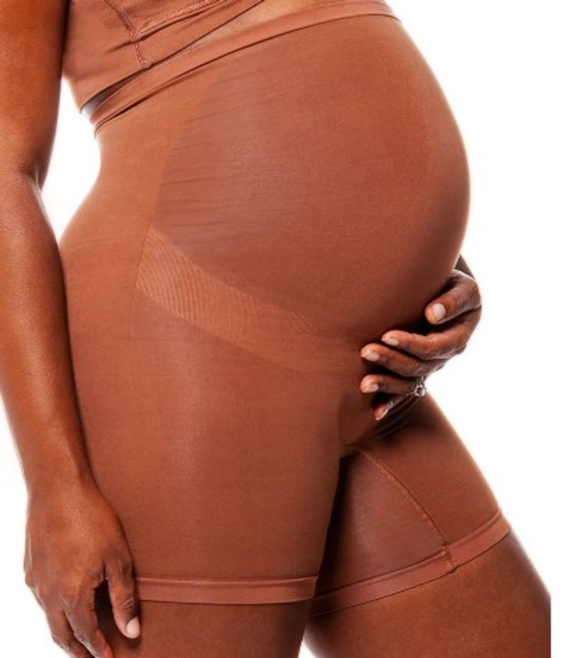 Cocoa Belly Bandit Maternity Thighs Disguise Shapewear (Gently Used- Size  Medium)