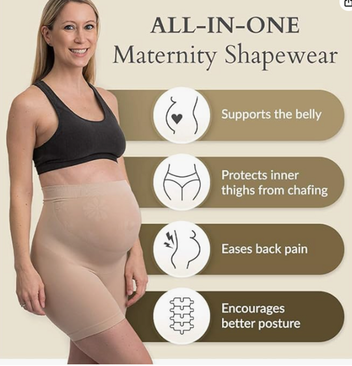 Belevation Maternity Shapewear Pregnancy Boyshort Pettipant