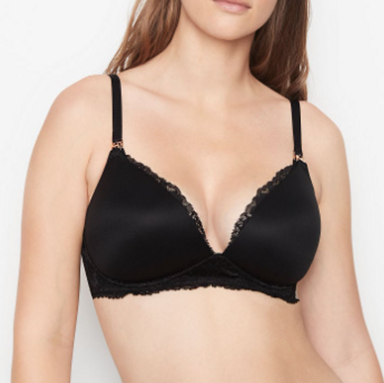 Victoria's Secret Full Coverage Adaptive Bra, Lightly Lined, Magnetic Front  Closure, Adaptive Bras for Women, Body by Victoria Collection, Black (34DD)  at  Women's Clothing store