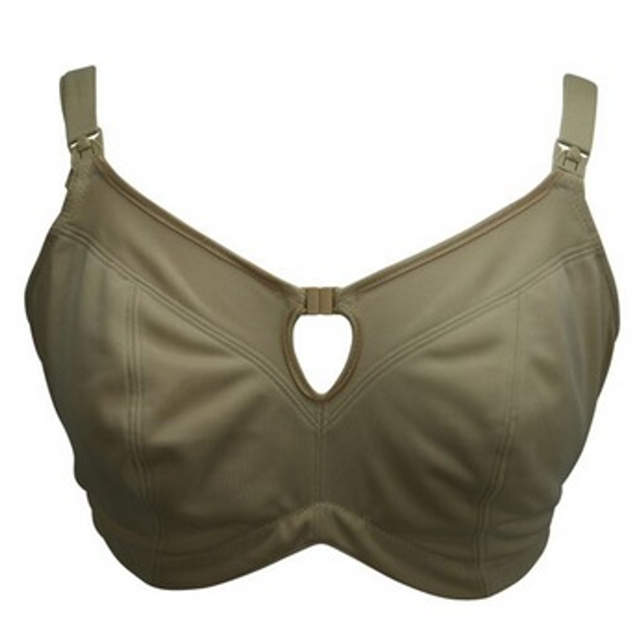 Beige Bravodo Super Support Nursing Bra (Gently Used - 36F)