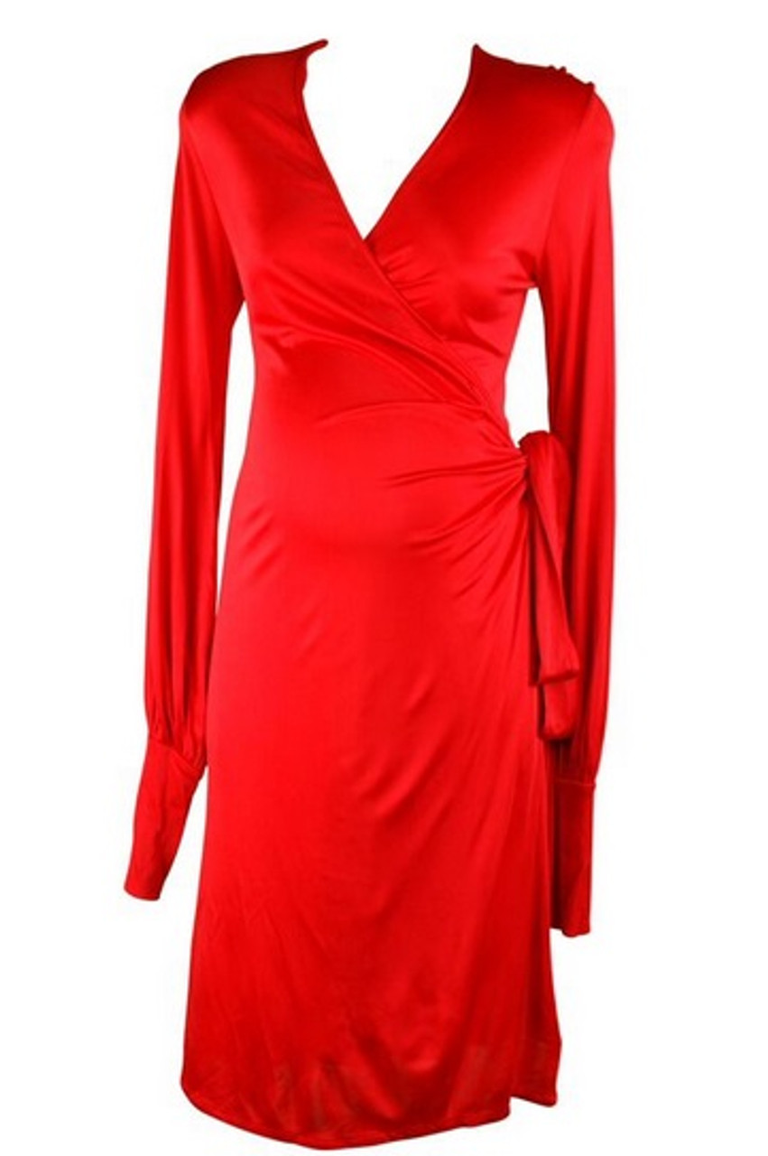 *New* Red Isabella Oliver Wrap Maternity Dress (Size Small ...