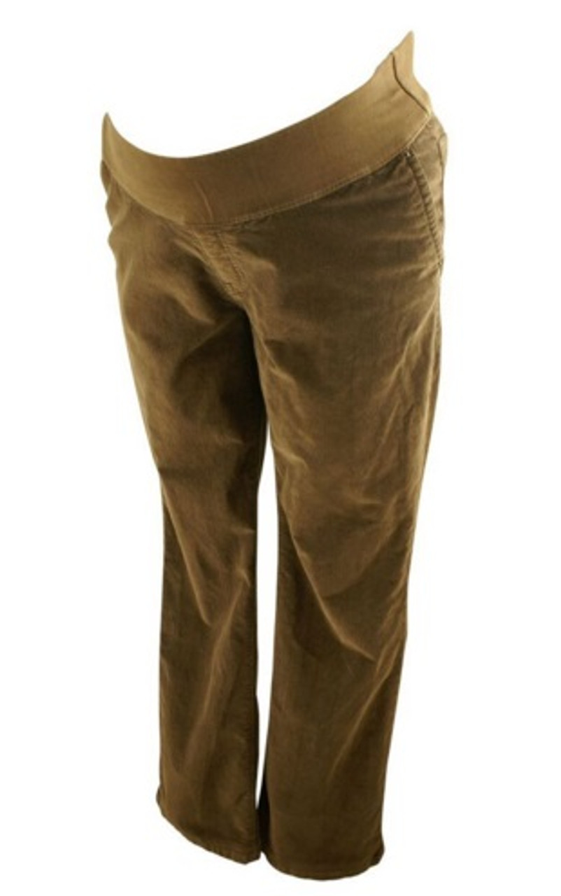 Chocolate GAP Maternity Corduroy Maternity Pants (Gently Used - Size 14 ...