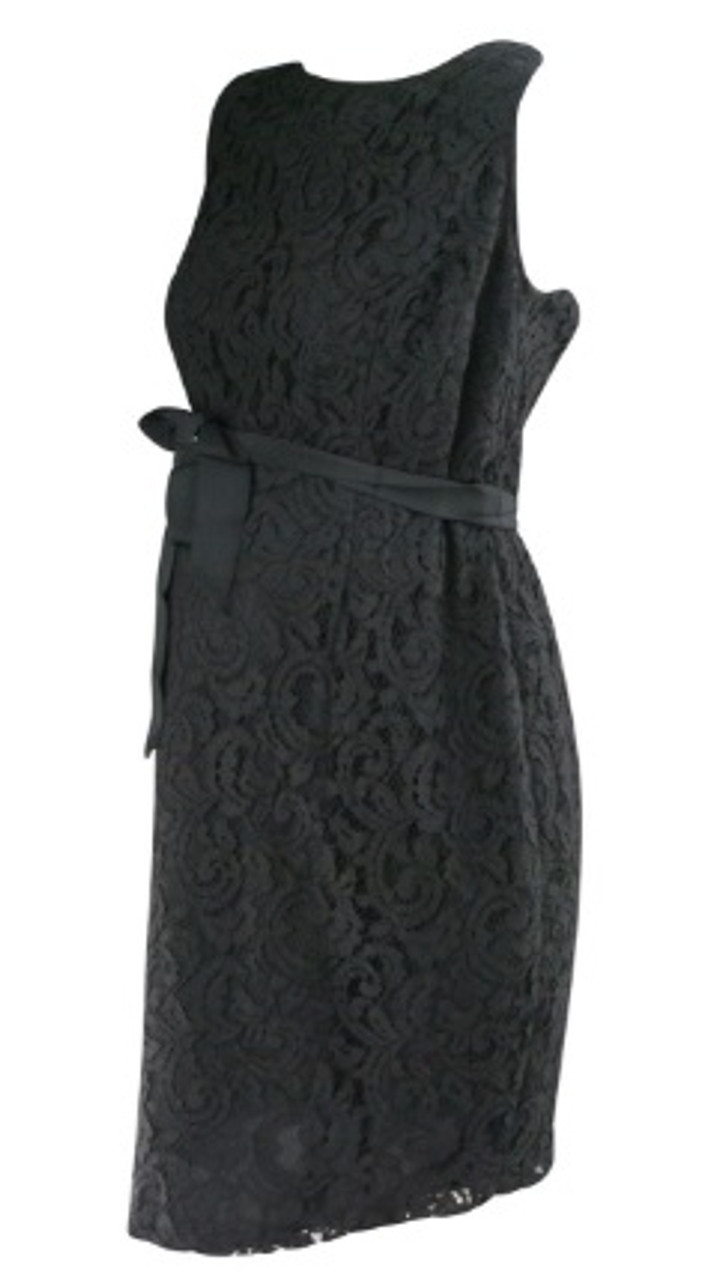 *New* Black Lace A Pea in the Pod Maternity Belted Special Occasion ...