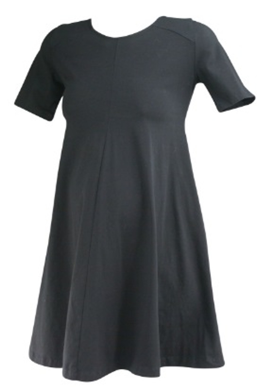 Black Imanimo Maternity Casual Maternity Tunic (Mini Dress) with Hidden ...