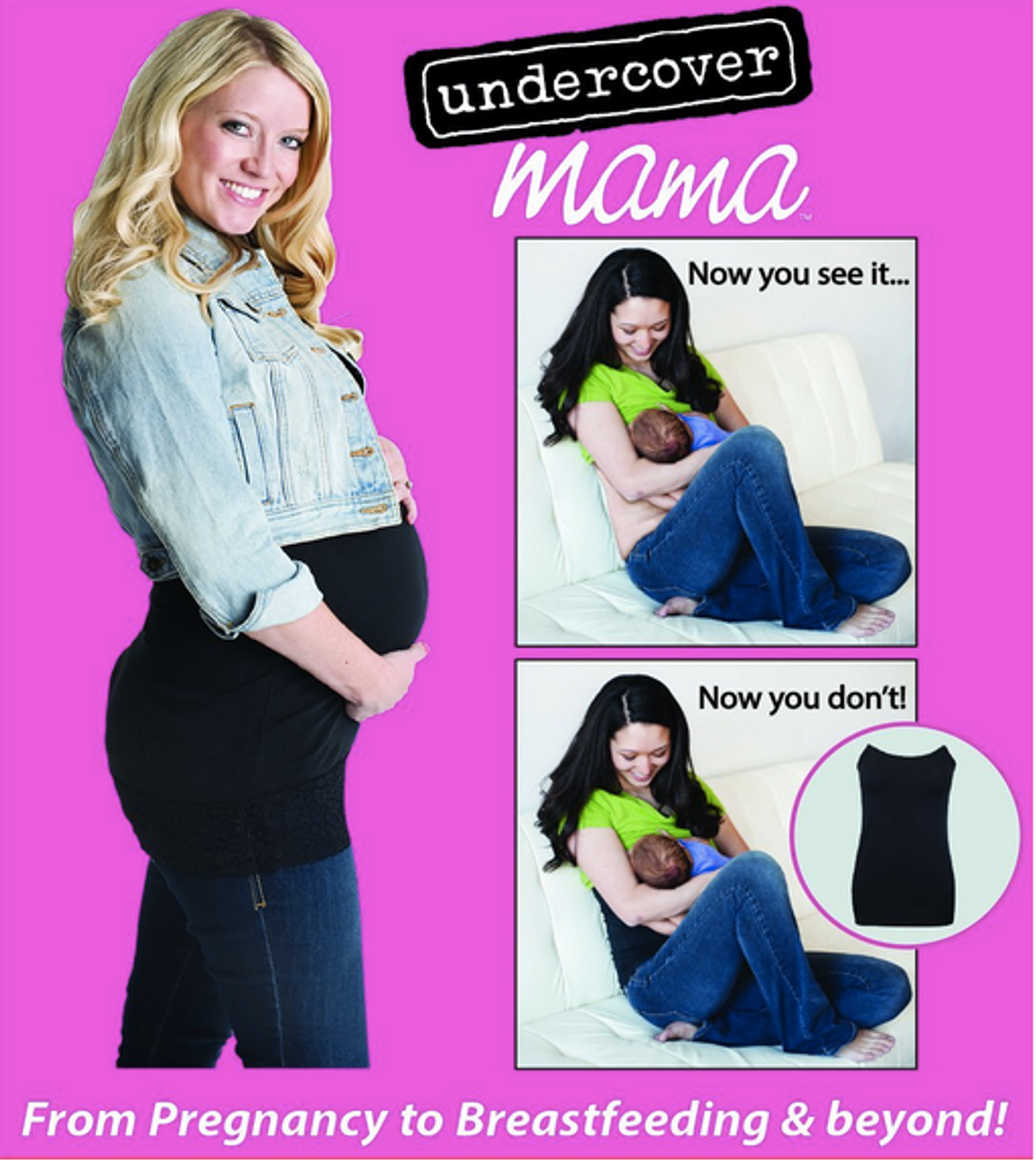 Strapless Nursing Tank | Maternity Tanks | Undercover Mama