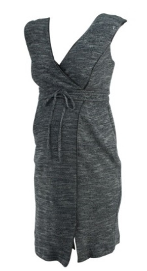 *New* Gray A Pea in the Pod Maternity Sleeveless Belted Maternity Dress (Size Small) *New* Gray A Pea in the Pod Maternity Sleeveless Belted Maternity Dress (Size Small)