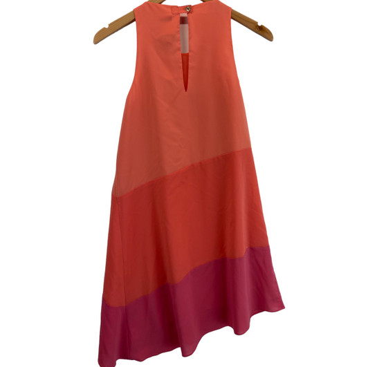 *New* Orange and Pink Ali Ra for A Pea in the Pod Collection Maternity Cocktail Dress (Size Small)