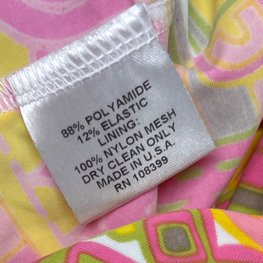 *New* Pink Liz Lange Swim Maternity Two Piece Eleni Designer Floral Swimsuit (Size Small)