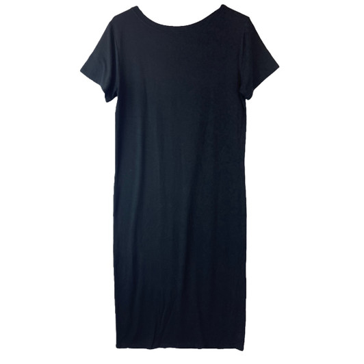 Black STORQ On Repeat T-Shirt Maternity Dress (Like New- Size 3 ) 