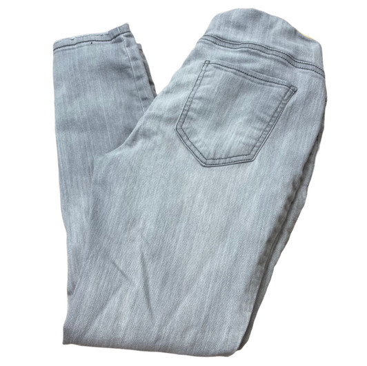 Gray Distressed Full Panel Maternity Jeans by Indigo Blue Maternity (Gently Used - Small)
