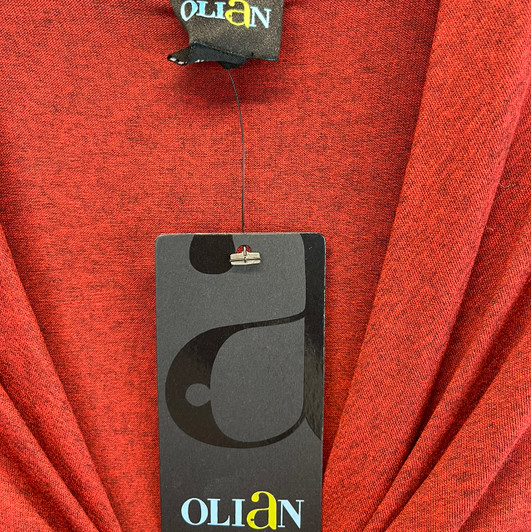 *New* Olian Maternity Burnt Orange Long Sleeve Top