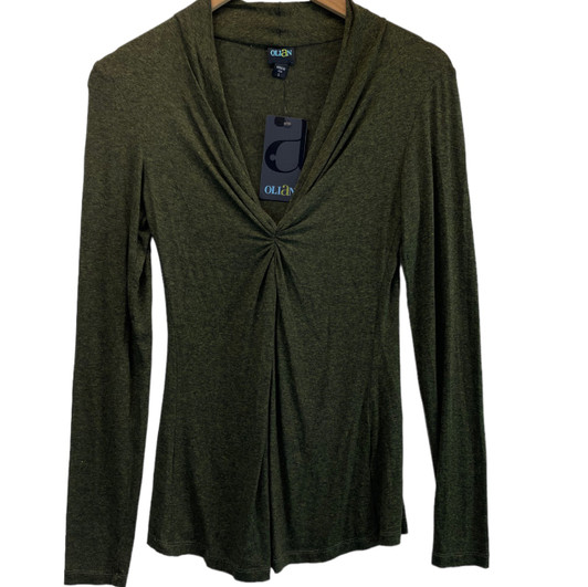 *New* Olian Maternity Moss Green Long Sleeve Top *New* Olian Maternity Moss Green Long Sleeve Top