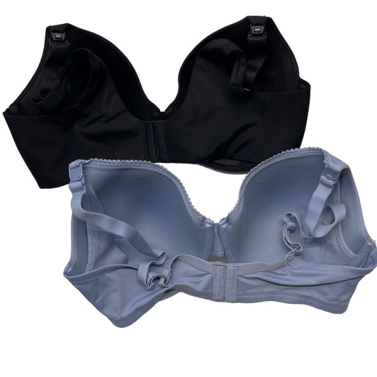 Lot of 2 Underwire T-Shirt Maternity & Nursing Bra (Like New - Size 38D)