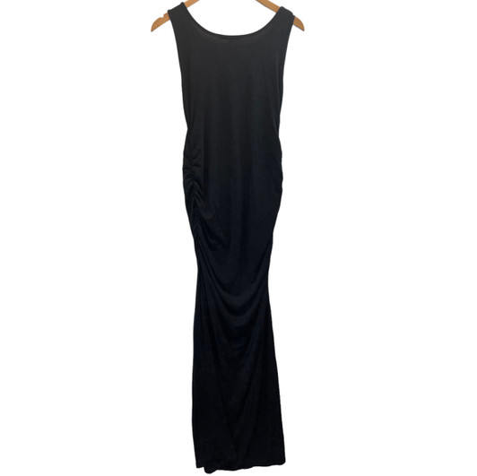 Black Kimi + Kai Maternity "Charlotte" Tank Column Maxi Dress (Gently Used - Size Small  )