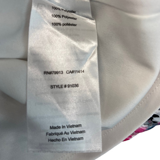 Motherhood Maternity Floral Lace No Belt Jacquard V-Neck Maternity Dress | Gently Used - Size  Medium